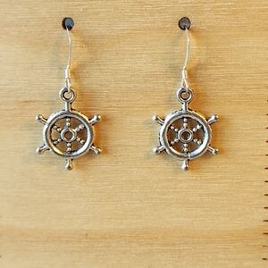 Charm Earrings on Sterling Silver French Earwires